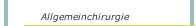 Allgemeinchirurgie
