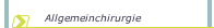 Allgemeinchirurgie
